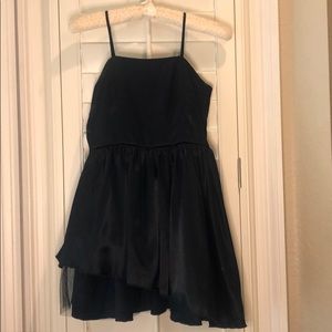 Cute girls party dress with toille details